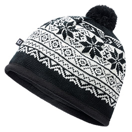 Brandit Strickmtze Snow Cap schwarz/wei