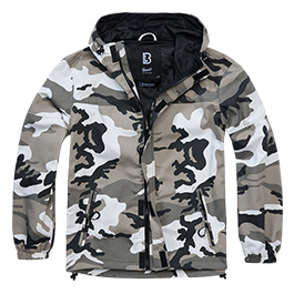 Brandit Sommer Windbreaker Ripstop mit Frontzip urban