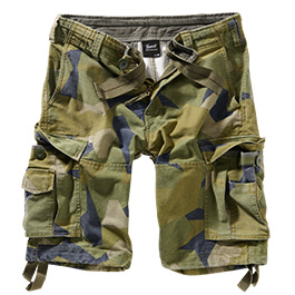 Brandit Vintage Shorts swedish camo