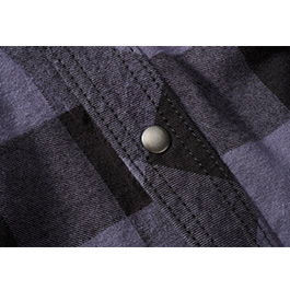 Brandit Checkshirt ärmellos schwarz/grau kariert Bild 4