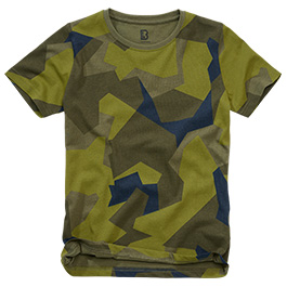 Brandit Kinder T-Shirt swedish camo