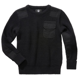 Brandit Kinder BW Pullover schwarz