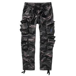 Brandit Hose Pure Slim Fit Trousers darkcamo