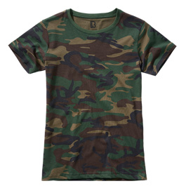 Brandit Ladies T-Shirt woodland