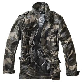 Brandit M65 Jacke Standard Ripstop darkcamo