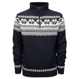 Brandit Strickpullover Norweger Troyer navy