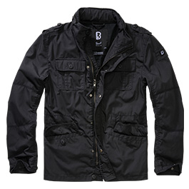 Brandit Jacke Britannia Ripstop schwarz