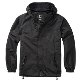 Brandit Sommer Windbreaker mit Frontzip schwarz