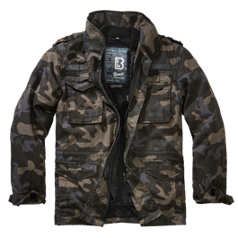 Brandit M65 Jacke Giant Ripstop darkcamo mit herausnehmbarem Futter