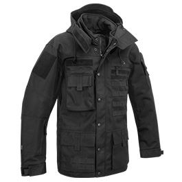 Brandit Outdoorjacke Performance schwarz wasserabweisend