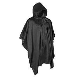 Mil-Tec Regenponcho Vinyl schwarz