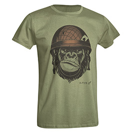 Defcon 5 T-Shirt Monkey oliv