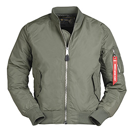 Mil-Tec Sommer Fliegerjacke US MA1 oliv