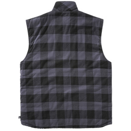 Brandit Weste Lumber Vest schwarz/grau karriert Bild 1 xxx: