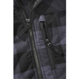 Brandit Weste Lumber Vest schwarz/grau karriert Bild 3