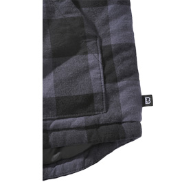 Brandit Weste Lumber Vest schwarz/grau karriert Bild 4