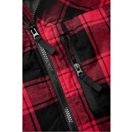 Brandit Weste Lumber Vest schwarz/rot karriert Bild 3