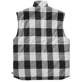 Brandit Weste Lumber Vest schwarz/weiß karriert Bild 1 xxx: