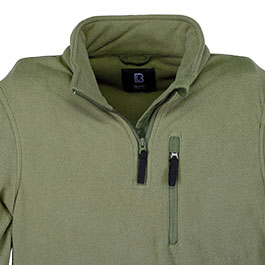 Kleinbild 2 Brandit Fleece Troyer oliv