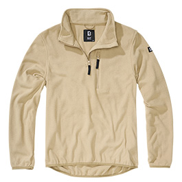 Brandit Fleece Troyer camel