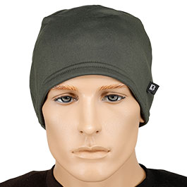 Brandit Fleece Cap Ice oliv