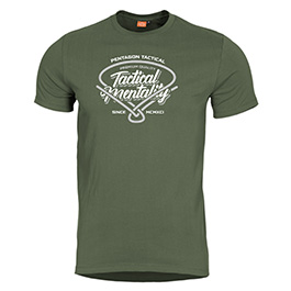 Pentagon T-Shirt Ageron Tactical Mentality Quick Dry oliv