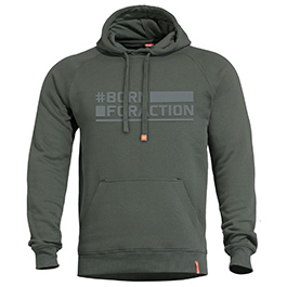 Pentagon Kapuzenpullover Phaeton Born for Action camo green