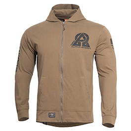 Pentagon Sweatjacke Agis Instructor Zero Edition mit Kapuze coyote