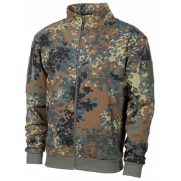 MFH Sweatjacke Tactical flecktarn