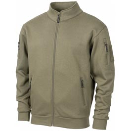 MFH Sweatjacke Tactical oliv