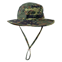 Tropenhut flecktarn n. TL original BW