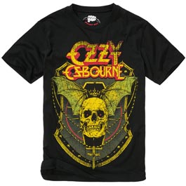 Brandit T-Shirt Ozzy Skull schwarz