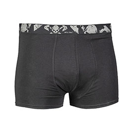 Mil-Tec Boxershorts Skull 2er Pack schwarz