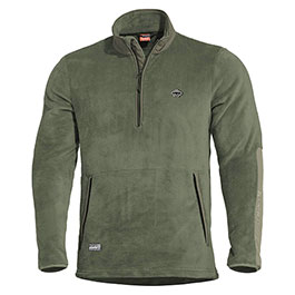 Pentagon Fleecepullover Grizzly Half Zip camo green