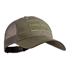 Mil-Tec Trucker Cap oliv mit Klettflche