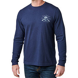 5.11 Langarmshirt Quiet Warrior navy