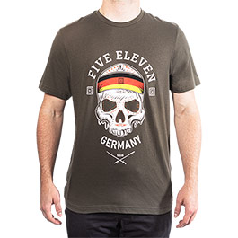 5.11 T-Shirt Decorated Skull Deutschland oliv