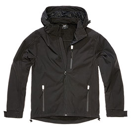 Brandit Softshelljacke Hurricane schwarz