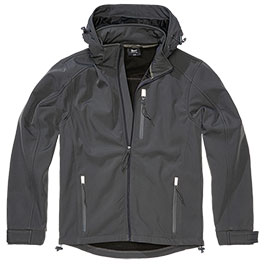 Brandit Softshelljacke Hurricane anthrazit