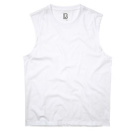 Brandit sleeveless T-Shirt wei