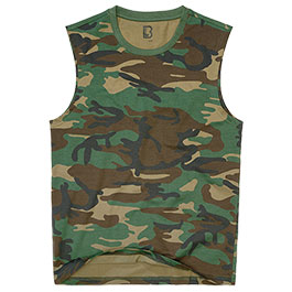 Brandit sleeveless T-Shirt woodland