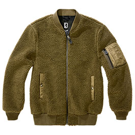 Brandit Sherpa Jacke MA1 oliv