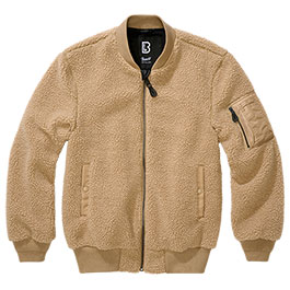 Brandit Sherpa Jacke MA1 camel