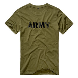 Brandit T-Shirt Army oliv