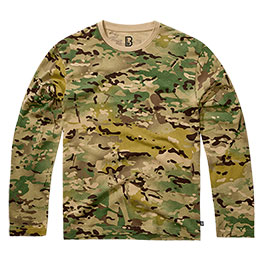 Brandit Premium Longsleeve Shirt tactical camo