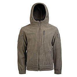 Mil-Tec Klteschutzjacke Fleece Gen. II mit Kapuze oliv