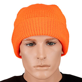 Mil-Tec Rollstrickmtze orange