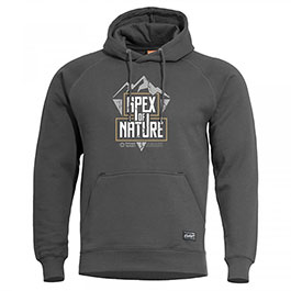 Pentagon Kapuzenpullover Pheaton Apex of Nature aschgrau