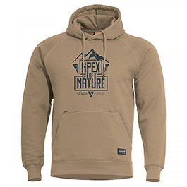 Pentagon Kapuzenpullover Pheaton Apex of Nature tan