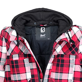 Kleinbild 2 Brandit Jacke Top Heavy Twill rot/schwarz kariert